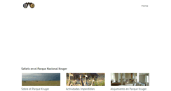 Desktop Screenshot of parquekruger.com